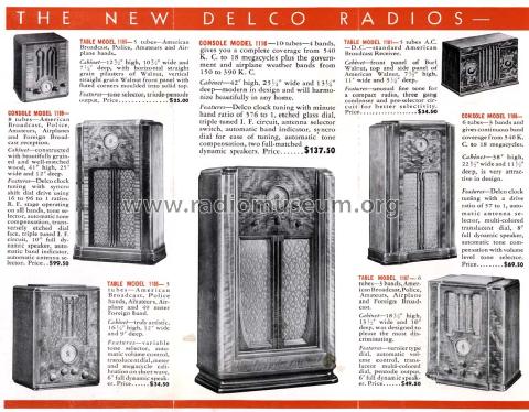 Delco 1106; United Motors (ID = 1520108) Radio