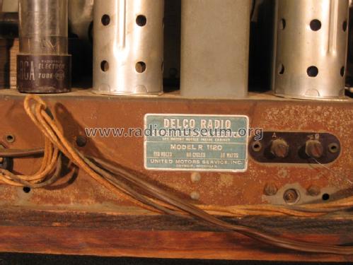 Delco R1120; United Motors (ID = 870389) Radio