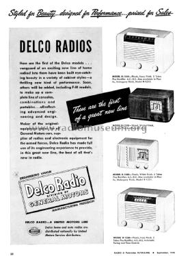 Delco R-1232; United Motors (ID = 1141989) Radio