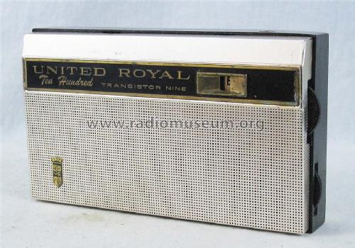 Ten Hundred Transistor Nine ; United Royal Radio & (ID = 1427206) Radio