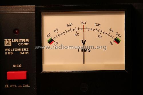 Voltmeter URS 8401; Unitra COBR; (ID = 1409387) Equipment