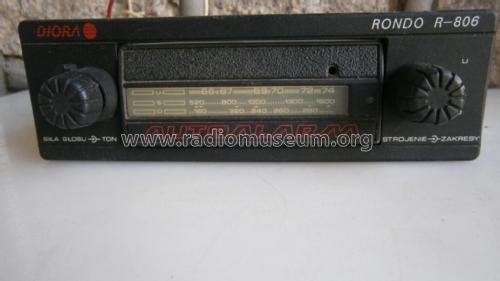 Rondo R-806; Unitra DIORA - (ID = 1859637) Radio