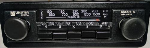 Safari 5 SMP502; Unitra DIORA - (ID = 2796083) Autoradio