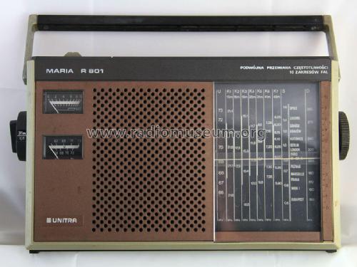 Maria R-801; Unitra ELTRA; (ID = 2711836) Radio