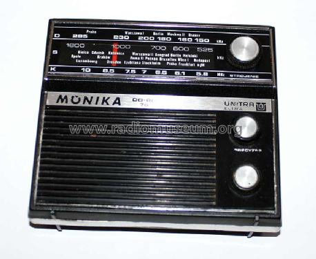 Monika MOT722-2; Unitra-Rzeszów, (ID = 1988688) Radio