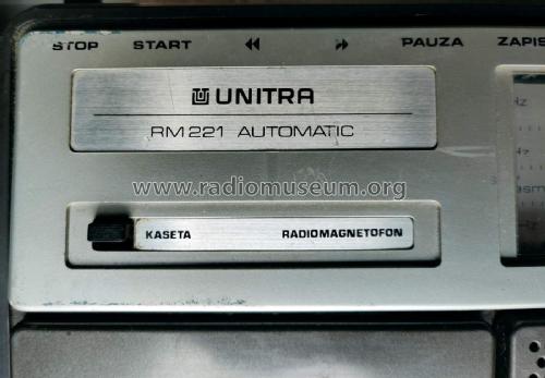Radiomagnetofon Grundig Automatic RM221; Unitra ZRK, Zaklady (ID = 2758621) Radio