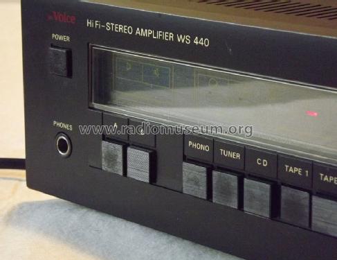 ITC Stereo Amplifier WS 440; Unitra ZRK, Zaklady (ID = 1441470) Ampl/Mixer