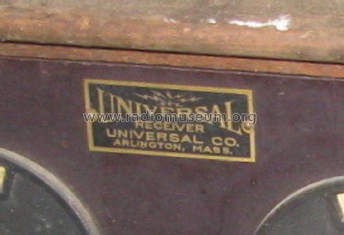 Universal Receiver ; Universal Company; (ID = 1345579) Radio