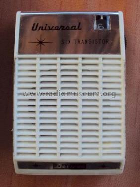 Universal Six Transistor Deluxe RE-64; Universal Radio Corp (ID = 1134421) Radio