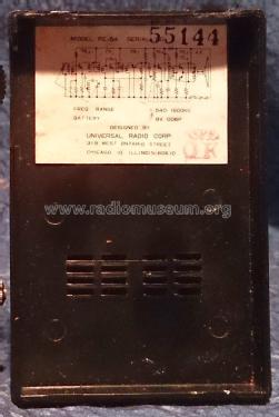 Universal Six Transistor Deluxe RE-64; Universal Radio Corp (ID = 1518345) Radio