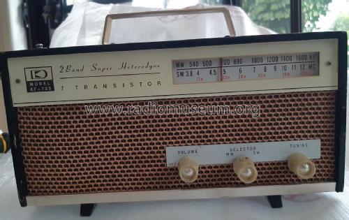 2 Band Super Heterodyne 7 Transistor KF-723; Unknown - CUSTOM (ID = 2816151) Radio