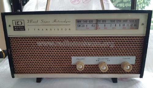 2 Band Super Heterodyne 7 Transistor KF-723; Unknown - CUSTOM (ID = 2816152) Radio