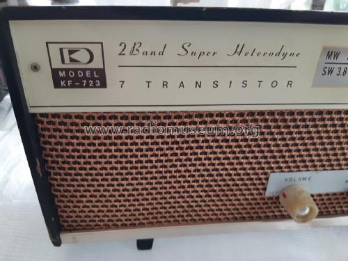 2 Band Super Heterodyne 7 Transistor KF-723; Unknown - CUSTOM (ID = 2816154) Radio