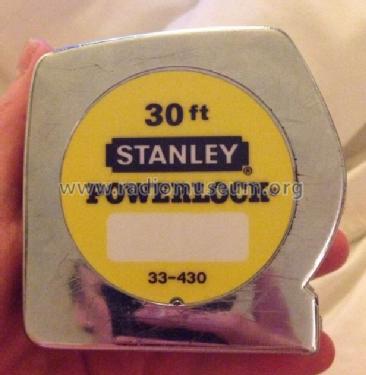 30ft Stanley Powerlock 33-430; Unknown - CUSTOM (ID = 1712866) Radio