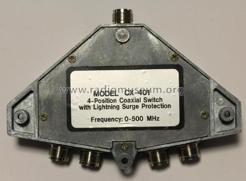4-Position Coaxial Switch CX-401; Unknown - CUSTOM (ID = 3110875) Amateur-D