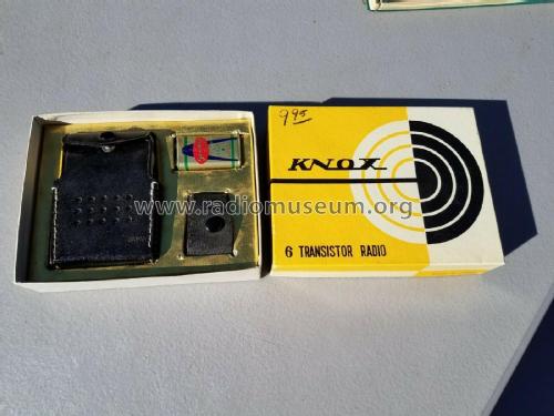 Knox 6 Transistor ; Unknown - CUSTOM (ID = 2697897) Radio