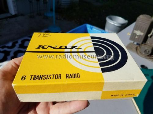 Knox 6 Transistor ; Unknown - CUSTOM (ID = 2697898) Radio