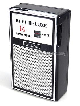 A.B.C. Hi-Fi Deluxe 14 Transistor HT-1246; Unknown - CUSTOM (ID = 2314884) Radio