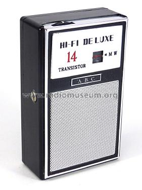 A.B.C. Hi-Fi Deluxe 14 Transistor Ch= HT-1246; Unknown - CUSTOM (ID = 2314885) Radio
