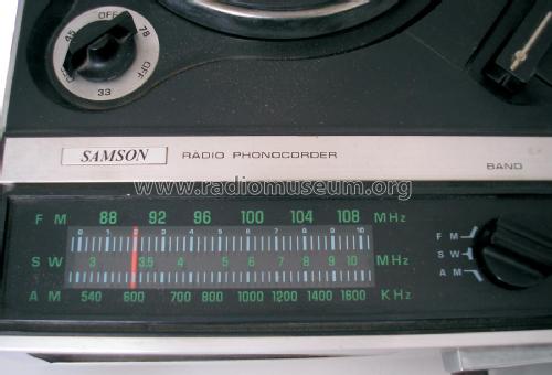 Samson Radio Phonocorder Portable Phono Cassette Recorder; Unknown - CUSTOM (ID = 1809302) Radio