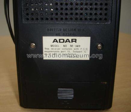 ADAR M-369; Unknown - CUSTOM (ID = 765189) Radio