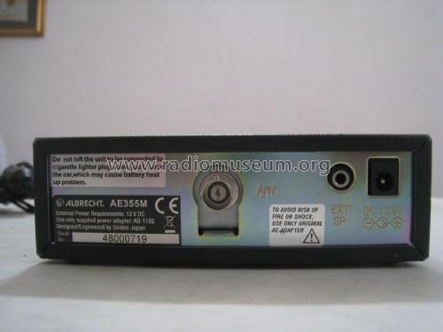 Albrecht mobile/desktop scanner AE 355M; Albrecht Marke, (ID = 2019045) Commercial Re