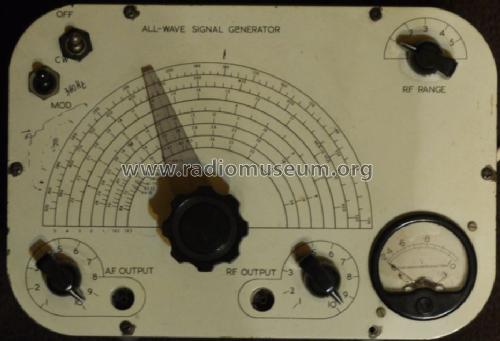 All-Wave Signal Generator ; Unknown - CUSTOM (ID = 1493449) Equipment