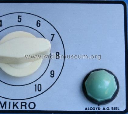 Verstärker - Amplificateur - Amplificatore Aloxyd A.G. Biel; Unknown - CUSTOM (ID = 1713052) Ampl/Mixer
