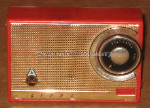 Six Transistor Miniature M6M; Alpha Nippon Alpha (ID = 1211669) Radio