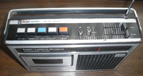 Tokyo Monkey AM-FM Cassette Recorder TR-404; Tokyo brand (ID = 1653588) Radio