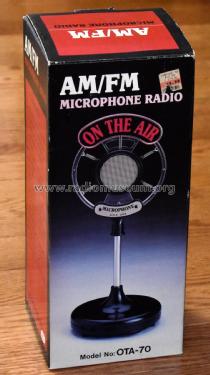 AM/FM Microphone Radio On the Air OTA-70; Unknown - CUSTOM (ID = 2822813) Radio