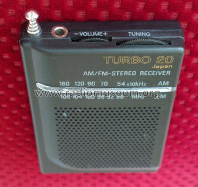 Turbo 20 Japan AM/FM Stereo Receiver ; Unknown - CUSTOM (ID = 1676758) Radio