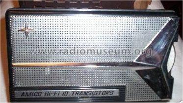 Amico Hi-Fi 10 Transistors ; Yokohama Tsushin (ID = 2387056) Radio