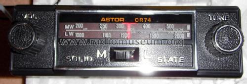 Astor - Solid State CR74; Unknown - CUSTOM (ID = 1718097) Autoradio