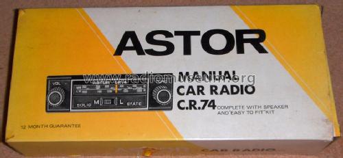 Astor - Solid State CR74; Unknown - CUSTOM (ID = 1718098) Autoradio