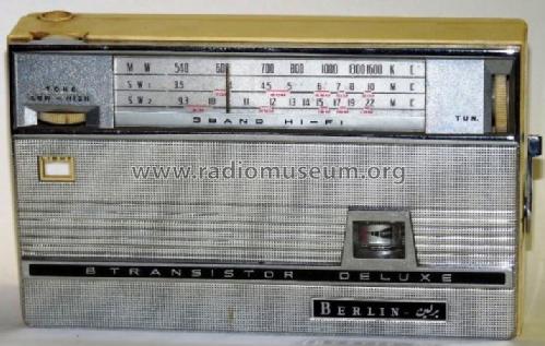 Berlin 8 Transistor Deluxe ; Unknown - CUSTOM (ID = 709537) Radio