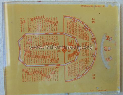 Cadran Cobra 422; Unknown - CUSTOM (ID = 2610286) Radio