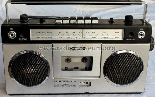 California SRR 2020; Unknown - CUSTOM (ID = 2067855) Radio