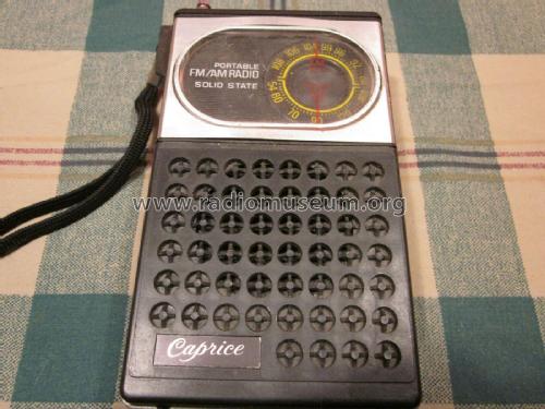 Caprice Portable FM/AM Radio Solid State TR5050; Unknown - CUSTOM (ID = 2380300) Radio