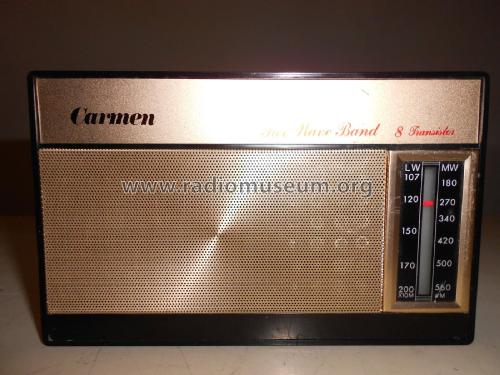 Carmen Two Wave Band 8 Transistor ; Unknown - CUSTOM (ID = 2323181) Radio