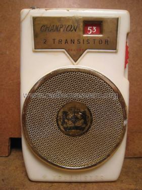 Champion 2 Transistor Boy's Radio; Unknown - CUSTOM (ID = 2000496) Radio