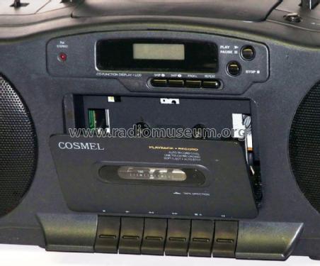 Cosmel Portable CD Player AM/FM Radio Cassette Recorder 939; Unknown - CUSTOM (ID = 1731848) Radio