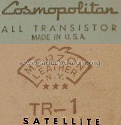 Cosmopolitan Satellite TR-1; Jewel Radio Corp.; (ID = 555863) Radio