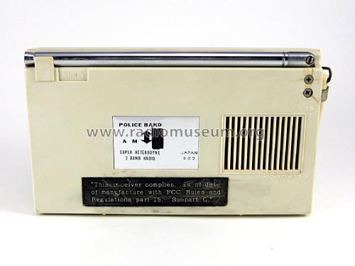 Courier 10 Transistor Solid State Two-Band Receiver COP-10 ; Yashima Electric (ID = 2680011) Radio