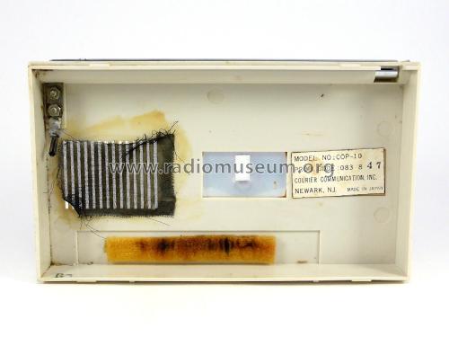 Courier 10 Transistor Solid State Two-Band Receiver COP-10 ; Yashima Electric (ID = 2680014) Radio