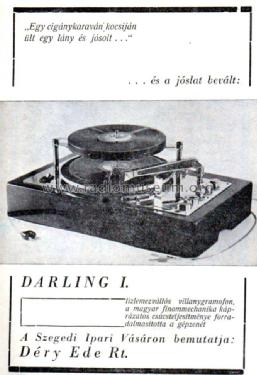 Darling I.; Déry Ede Varrógép, (ID = 2228806) Sonido-V