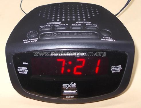 Digital Clock Radio SXE86001X; Unknown - CUSTOM (ID = 2646337) Radio