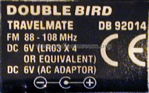 Double Bird Travelmate DB 92014; Unknown - CUSTOM (ID = 1507676) Radio