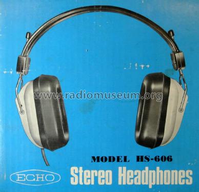 Echo Stereo Headphones HS-606; Echo Electric Co., (ID = 2348775) Parlante
