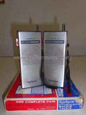 Fairtone Citizens Band walkie-talkie CB 415; Unknown - CUSTOM (ID = 2257457) Citizen